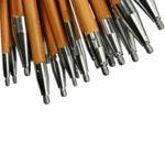 ChiaoGoo Austauschbare Rundstricknadeln Spin Bambus Patina (10 und 13 cm)