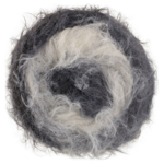 Lana Grossa Basta Mista 109 Weiß/Hellgrau/Mittelgrau/Dunkelgrau/Anthrazit