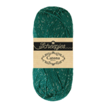 Scheepjes Catona Shine 401-S Dark Teal - Silver