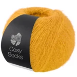 Lana Grossa Cosy Socks 11 Gelborange