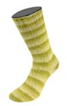 Lana Grossa Cosy Socks Soft Stripes 116 Limette/Pistazie/Helloliv