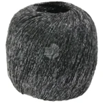 Lana Grossa Brillino 18 Schwarzbraun/Silber