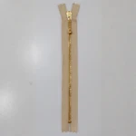 YKK Reißverschluss, Messing, 4 mm 572 Sand