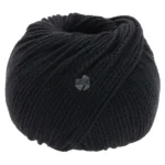 Lana Grossa Cool Merino 14 Schwarz