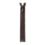 YKK Teilbarer Reißverschluss Metall 4 mm (25-65 cm) 570 Braun