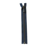 YKK Teilbarer Reißverschluss Metall 4 mm (25-65 cm) 560 Marineblau