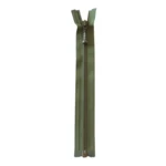 YKK Teilbarer Reißverschluss Metall 4 mm (25-65 cm) 566 Armeegrün