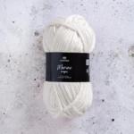 Svarta Fåret Merino Mega 12 Natürliches Weiß