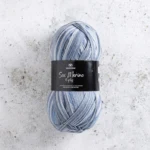 Svarta Fåret Sox Merino 4 ply 09 New Wave