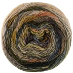 Lana Grossa Colorissimo 215 Orangebraun/Silbergrau/Hellgrau/Hellbeige/Blaugrau/Stahlgrau/Moosgrün/Waldgrün