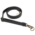 Go Handmade Schulterriemen für Taschen 130 cm 25 mm, Schwarz, Bronze
