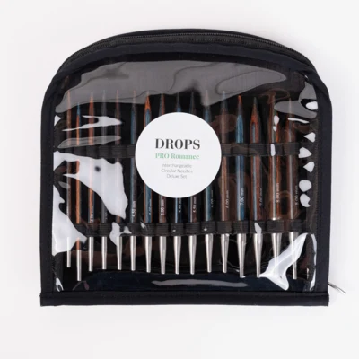 DROPS Pro Romance Auswechselbares Rundstickset Deluxe