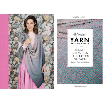 Rezept: The After Party No.19 English - RBTL Shawl - kann nur zusammen mit 1 ngl Whirl gekauft werden