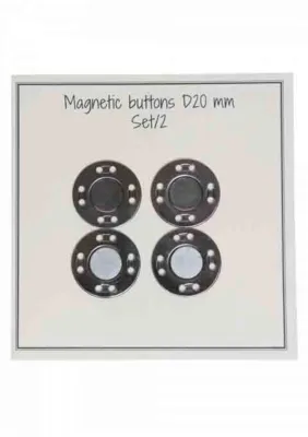 Handgemachte Magnetknöpfe 20 mm (2 Stück)