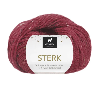 934 Tiefroter Tweed