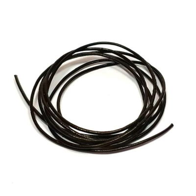 HobbyArts Lederband, 1m, Dunkelbraun