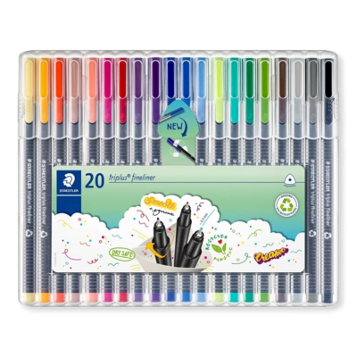 STAEDTLER Triplus Fineliner 334, 20 Stück