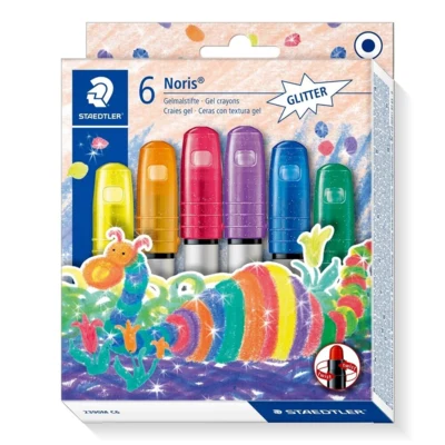 STAEDTLER Noris Club Gelmalstiften Glitzer, 6-tlg