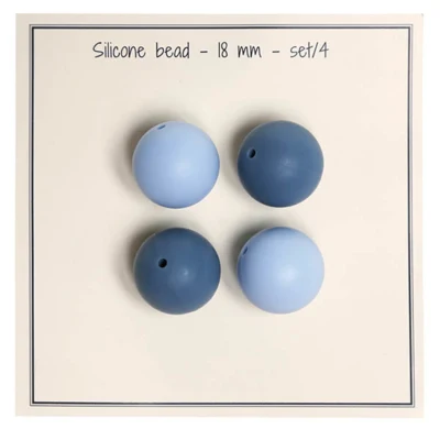 babyblau / jeansblau