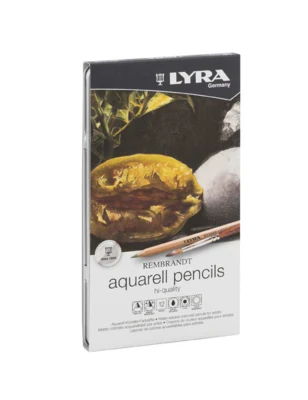 Lyra Rembrandt Aquarell Buntstifte & Pinsel, 12 + 1 Stück