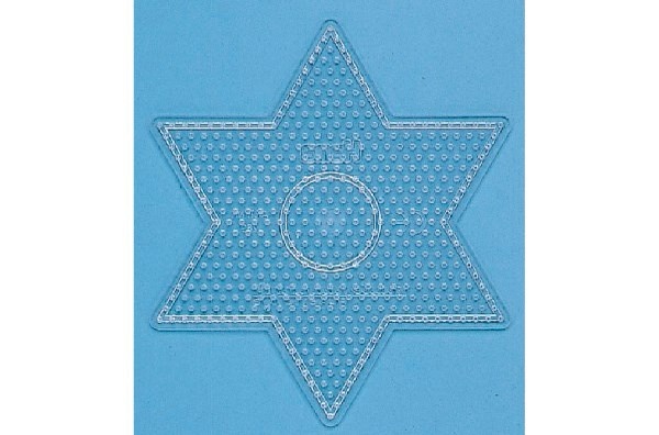 Hama Midi Pin 269TR Großer Stern Transparent