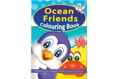 Malbuch A4 Ocean Friends, 16 Seiten