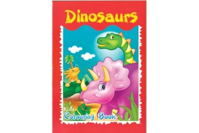 Malbuch A4 Dinosaurier, 16 Seiten
