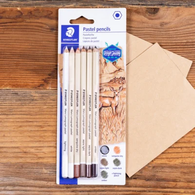 STAEDTLER March Lumograph Pastellstifte, 6-tlg – P-SBK6
