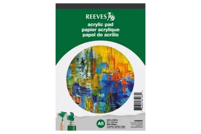 Reeves Acrylpapierblock A5, 15 Blatt