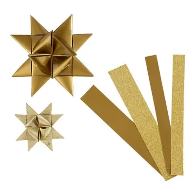 Goldglitter / Lack, 40 Stk