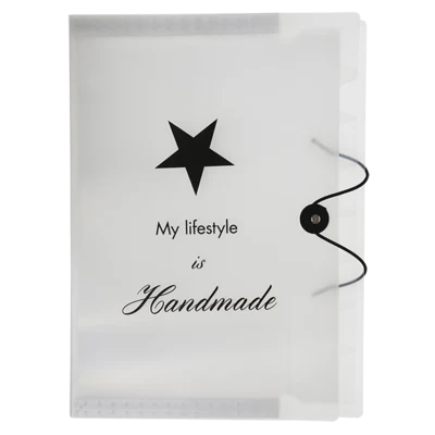 Go Handmade Ordner mit 8 Taschen