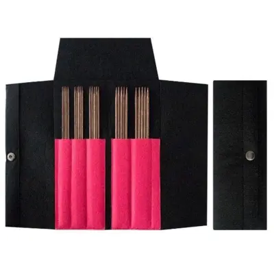 Schwarz/Pink Etui