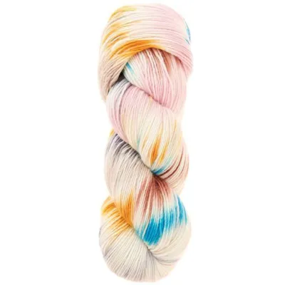 015 Karamell / Blaugrün