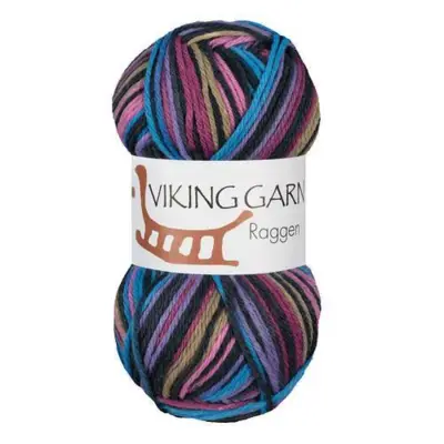766 Multi blau/rosa