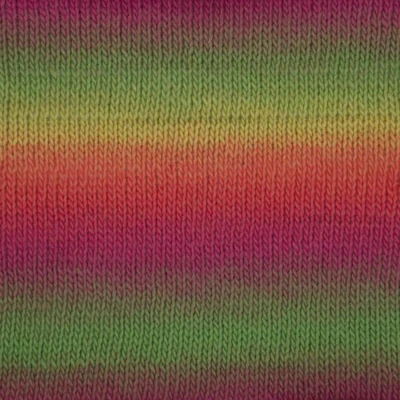 942 Multi rosa/grün/gelb