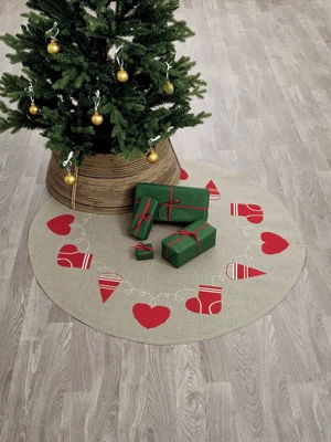Permin Weihnachtsstickerei - Herzen 125Ø