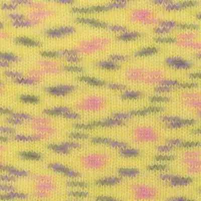 69 Gelb/pink/lila/grün
