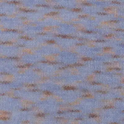 74 Blau/beige/braun