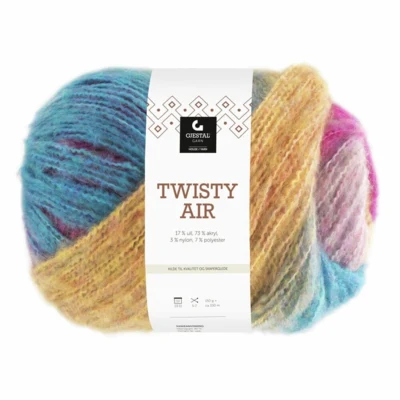 9105 Blau/Gelb/Rosa Druck