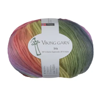 435 Multi rosa/grün