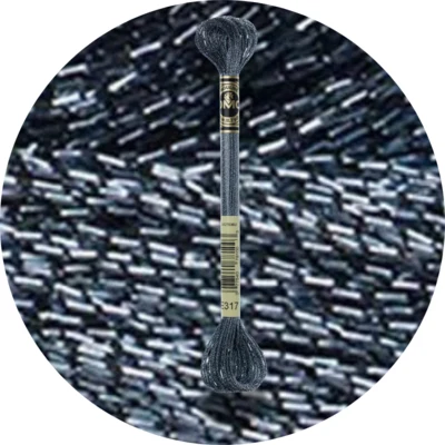 E317 Metallisch Stahl