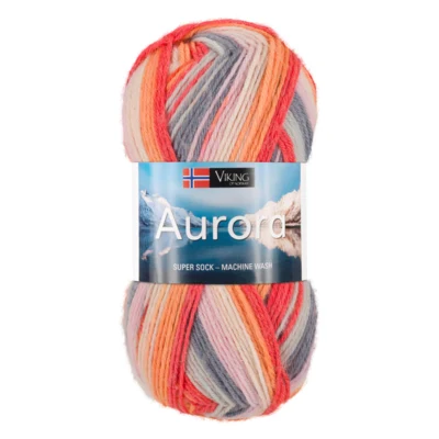 653 Multi Orange/Rosa