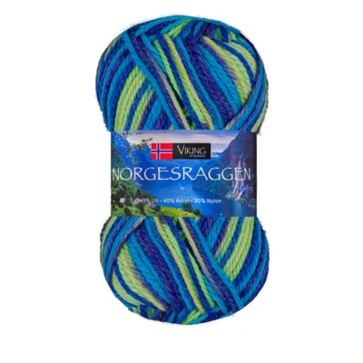 852 Multi blau/grün