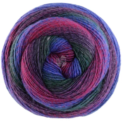 454 Tintenblau/Rotviolett/Dunkellila/Fuchsia/Waldgrün