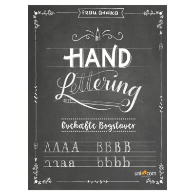 Hand Lettering Übungsheft Buchstaben