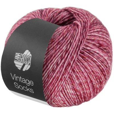 1009 Altrosa/Geranienrot/Bordeaux meliert