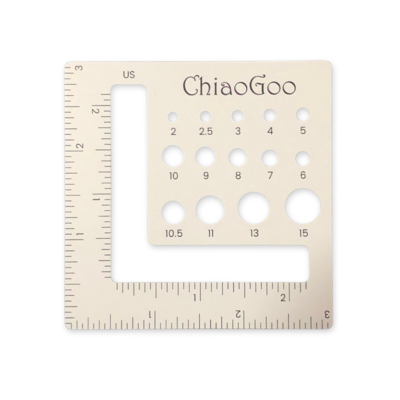 ChiaoGoo Nadel- und Maschenprobenmesser (7.5 cm)