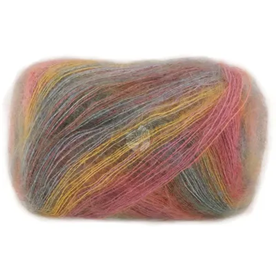 106 Umbra/Beere/Ockergelb/Altrosa/Pink/Fuchsia/Rauchblau
