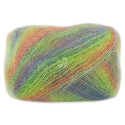 102 Orange/Grün/Gelbgrün/Blauviolett/Graubraun