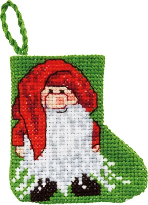 Stickset Weihnachtswichtel 7 x 7 cm